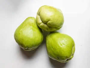 Three Chayote Fruits Wallpaper