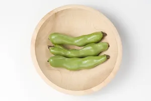 Three Pieces Of Edamame Beans Wallpaper