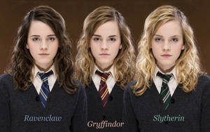 Three Versions Of Hermione Granger Wallpaper