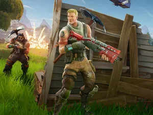 Thrilling High-definition Action Game Scene Wallpaper