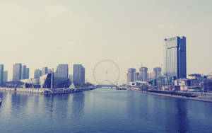 Tianjin Cityscape Photography Wallpaper