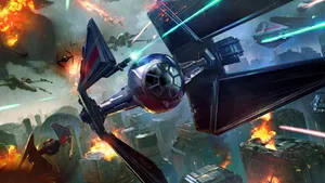 Tie Fighters 1920 X 1080 Star Wars Wallpaper