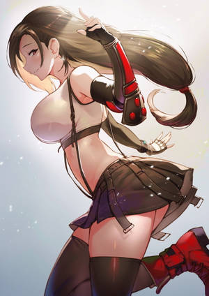 Tifa Lockhart Aesthetic Anime Girl Iphone Wallpaper