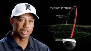 Tiger Woods Twist Face Wallpaper