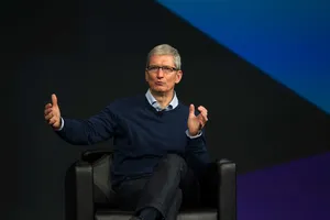 Tim Cook Tv Interview Personality Wallpaper