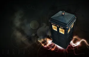Time And Space Travel Has Never Been More Fun With The Tardis Wallpaper