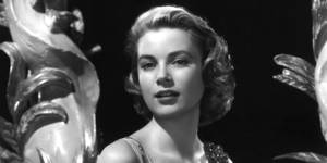 Timeless Elegance: Classic Portrait Of Grace Kelly Wallpaper