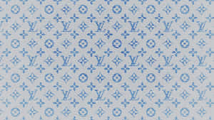 Timeless Luxury - Louis Vuitton Blue Wallpaper