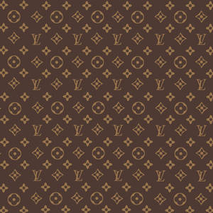Timeless Luxury With This Vintage Louis Vuitton Print. Wallpaper