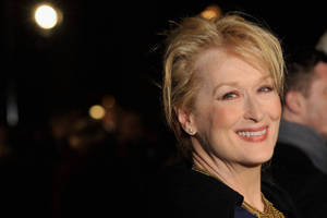 Timeless Star Celebrity Meryl Streep Wallpaper