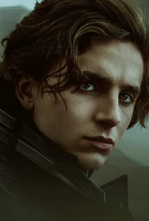 Timothée Chalamet High-quality Dune Photograph Wallpaper