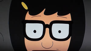 Tina Belcher, The Eldest Daughter From Bob's Burgers Animated Series Wallpaper