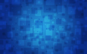 Tiny Blue Squares, Abstract Art Wallpaper