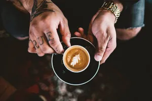 Tiny Cup Of Coffee Wallpaper