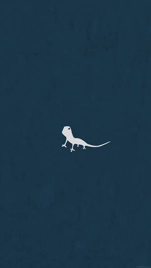 Tiny Lizard Simple Iphone Wallpaper