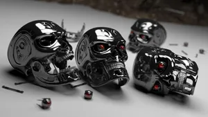 Tiny Skulls Wallpaper