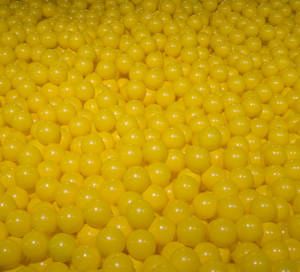 Tiny Yellow Balls Wallpaper