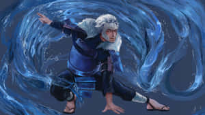 Tobirama Senju, Legendary Shinobi Of The Hidden Leaf Village. Wallpaper