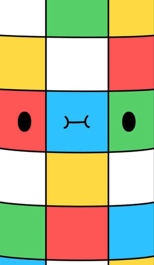 Toca Boca Colorful Grid Wallpaper