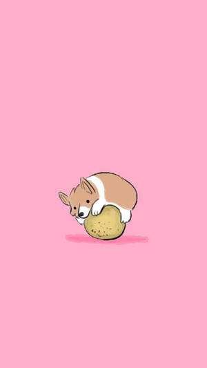 Toca Boca Corgi Puppy Wallpaper