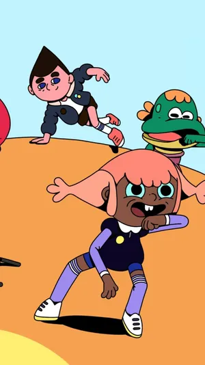 Toca Boca Dancing Avatars Wallpaper