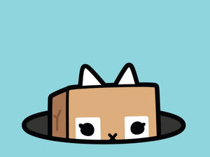 Toca Boca Paper Bag Cat Wallpaper