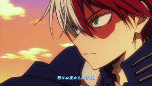 Todoroki Aesthetic From Anime Opening Wallpaper