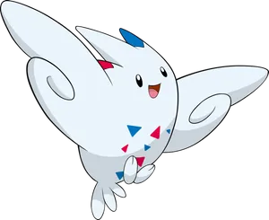 Togekiss Waving Wings Wallpaper