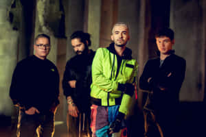 Tokio Hotel Band Members Portrait Wallpaper