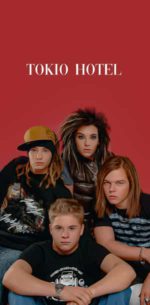 Tokio Hotel Band Portrait Wallpaper