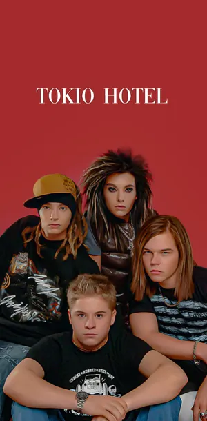 Tokio Hotel Band Portrait Wallpaper