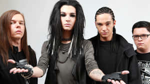 Tokio Hotel Band Promotional Photo Wallpaper