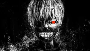 Tokyo Ghoul Black & White Kaneki Hd Wallpaper