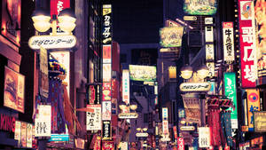 Tokyo Japan Asian Street Wallpaper