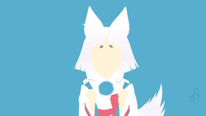 Tokyo Ravens Kon Minimalist Wallpaper