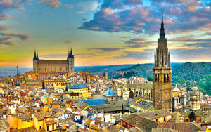 Toledo, Spain City-view Wallpaper