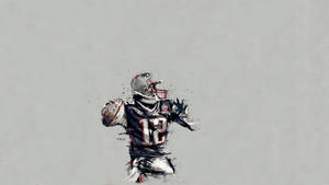 Tom Brady, Patriots Great And Champion Wallpaper