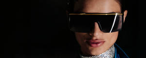 Tom Ford Model With Necklace Wallpaper