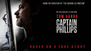 Tom Hanks Captain Phillips Movie Poster Wallpaper