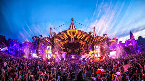 Tomorrowland Enchanting Stage Wallpaper