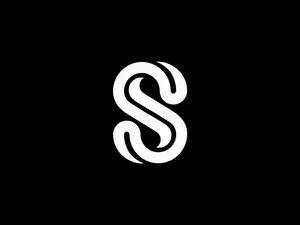 Tongue-like S Wallpaper