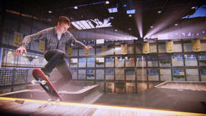 Tony Hawk Pro Skater 4 Warehouse Wallpaper