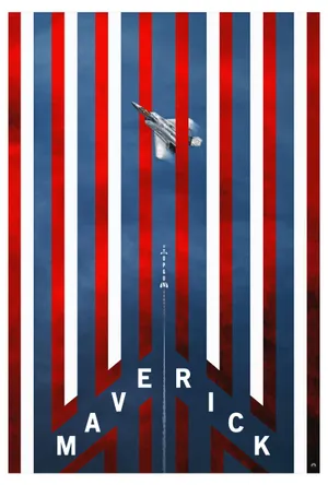 Top Gun Maverick Graphic Art Wallpaper