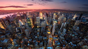 Top View New York City Wallpaper
