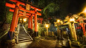 Torii Shrine Japanese Wallpaper