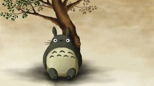Totoro Under The Tree Wallpaper
