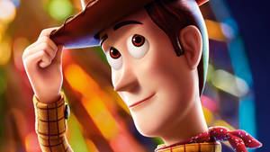 Toy Story 4 Woody Smile Wallpaper