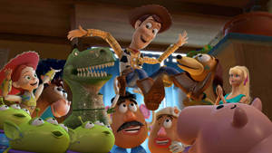 Toy Story Happy Family Wallpaper