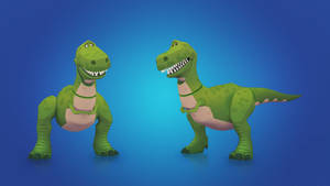 Toy Story Rex Twin Wallpaper