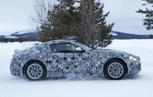 Toyota Supra Spy Car Wallpaper